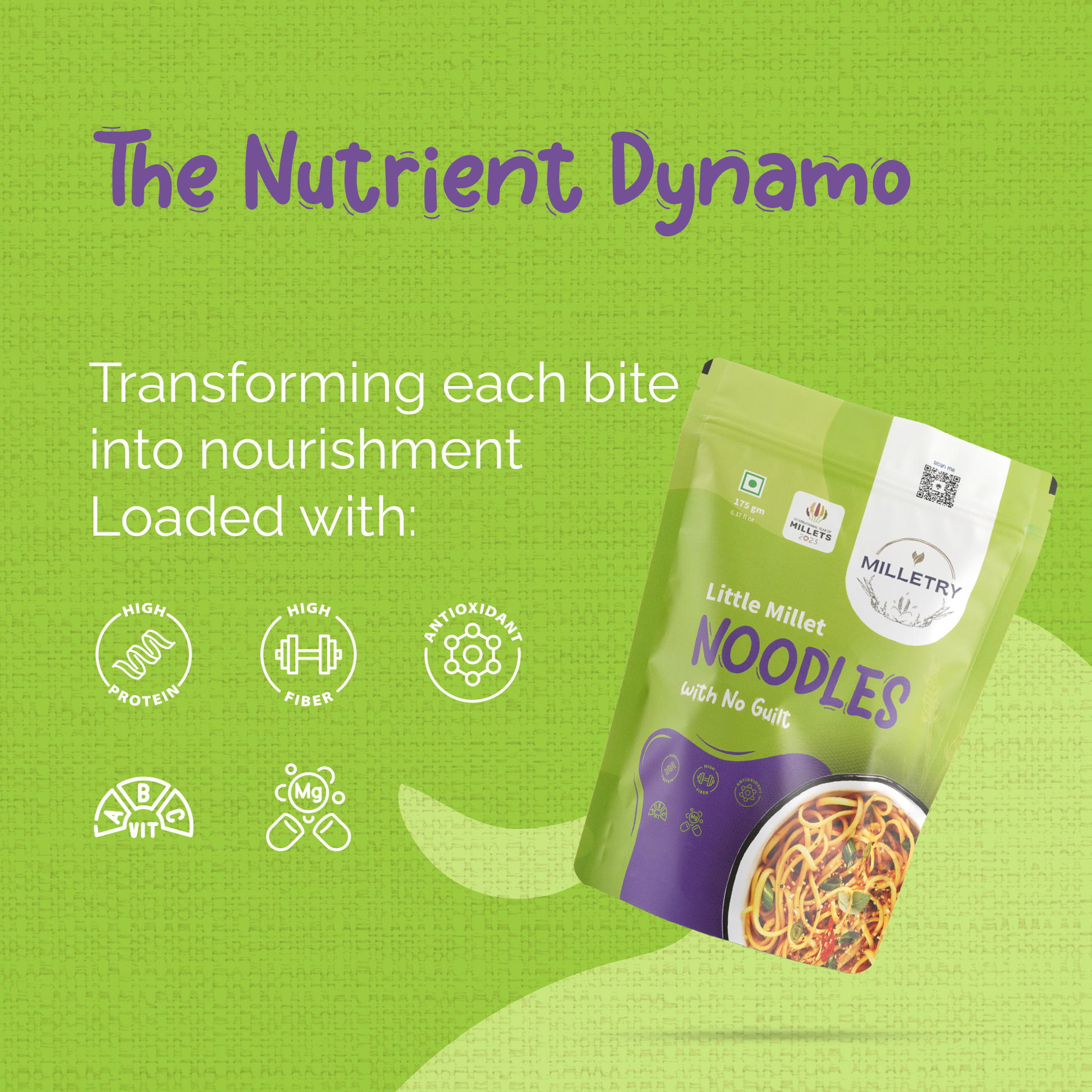 nutrient millet noodles