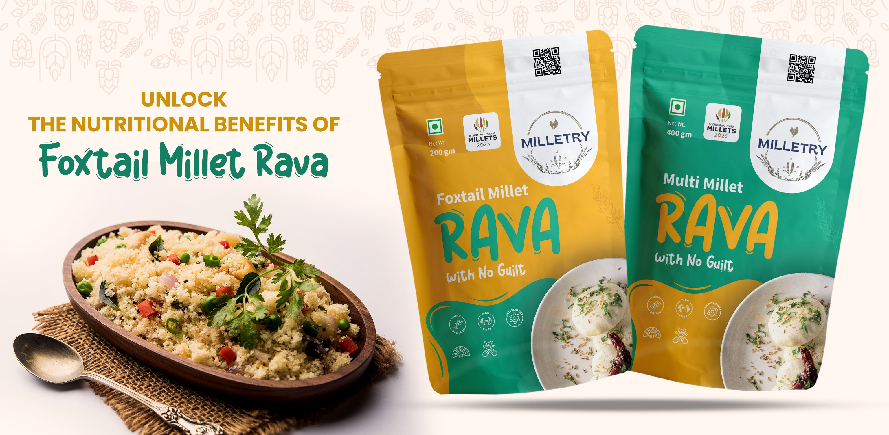 Unlock the Nutritional Benefits of Foxtail Millet Rava | Milletry