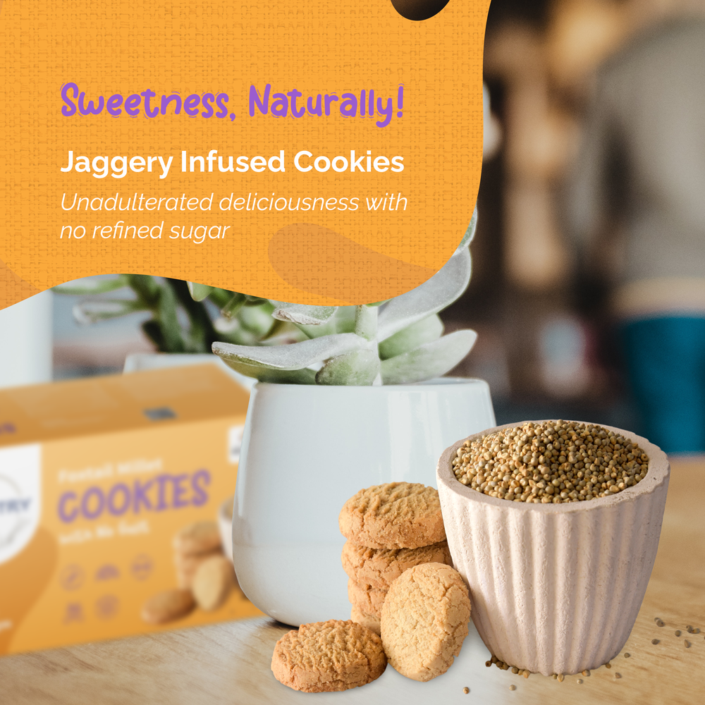 
                  
                    Foxtail Millet Cookies Guilt-Free, High-Protein, Nutrient-Rich Snack for All Ages
                  
                