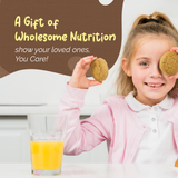 Milletry Multi Millet Cookies for Kids &amp; Adults, Gluten-Free Biscuits, Foxtail, Pearl, Ragi, Kodo &amp; Jaggery, High Protein, Fibre, Superfood Snacks, Helps with Digestion(135g Atta Cookies in Fresh)