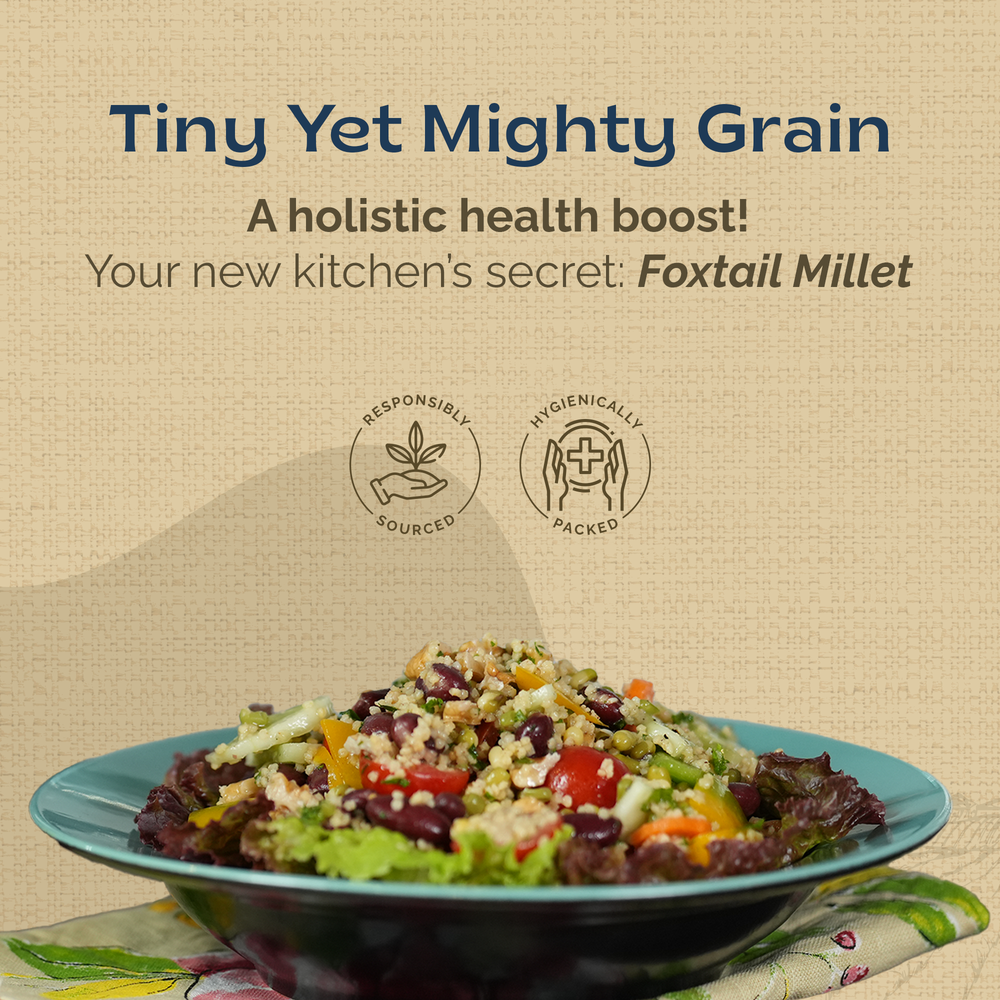 
                  
                    Milletry Foxtail Millet Protein-Packed, Guilt Free Superfood for Healthy Meals
                  
                