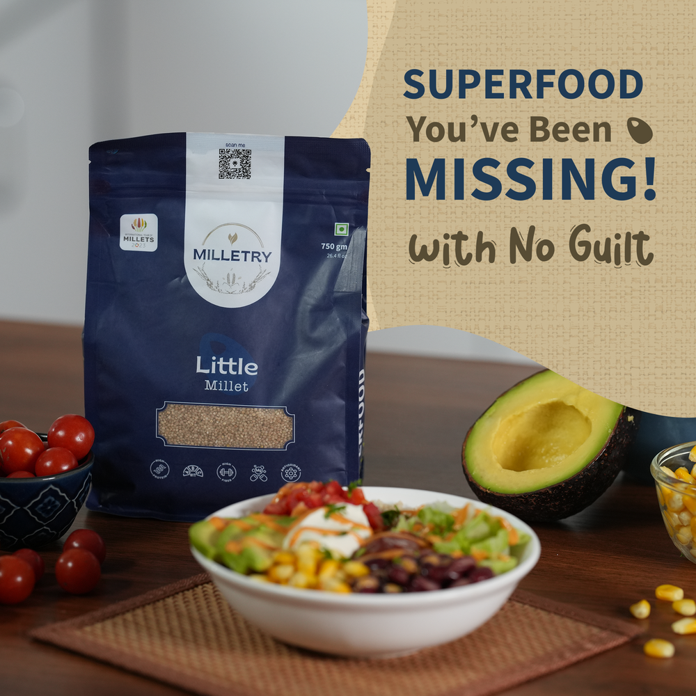 
                  
                    Little Millet Grain Protein-Packed, High-Fiber Superfood for Easy Cooking
                  
                