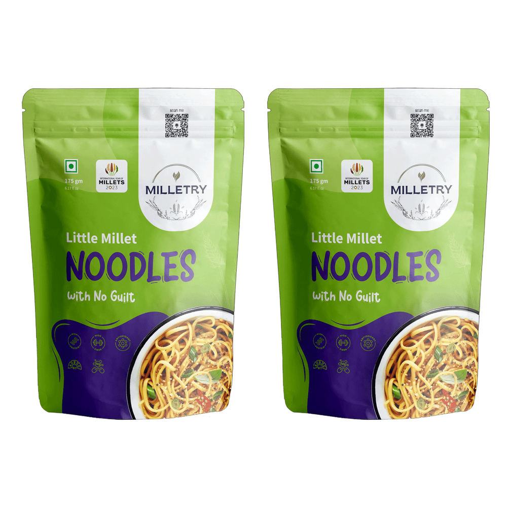 
                  
                    Healthy Little Millet Noodles with Masala High Protein, Fiber, Vitamins
                  
                