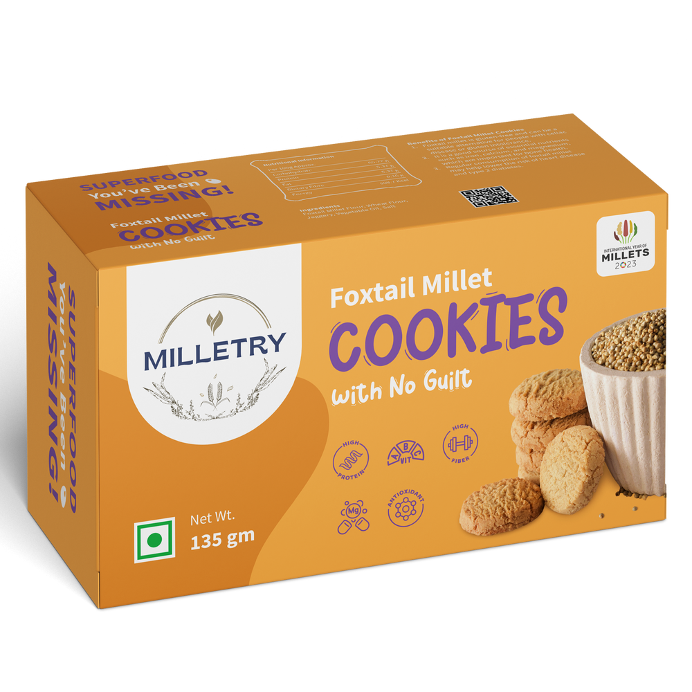 
                  
                    Foxtail Millet Cookies
                  
                