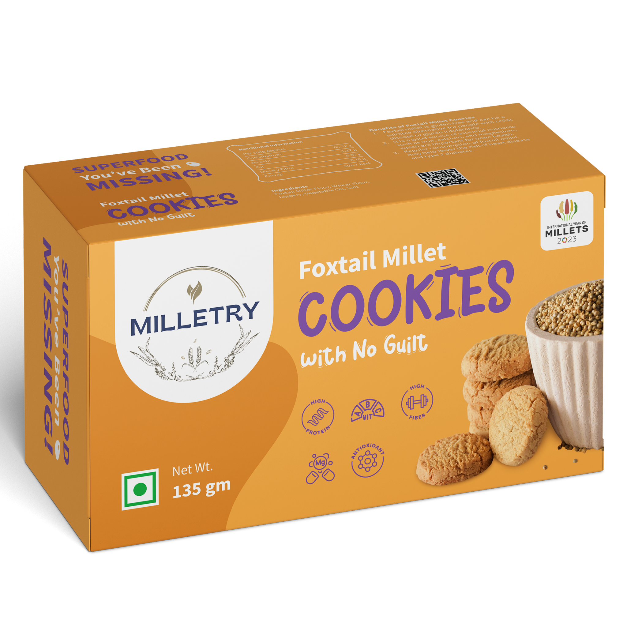 Foxtail Millet Cookies