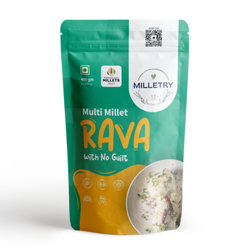 Multi Millet Rava Mix Iron-Rich, High-Protein Breakfast for Idli & Upma