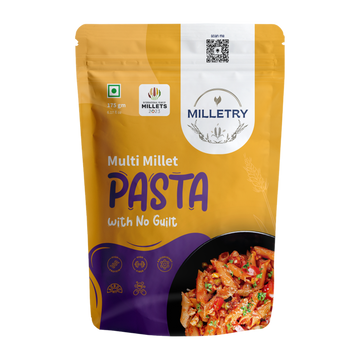 Milletry Multi-Millet Pasta High-Protein, Fiber-Rich Superfood with Masala