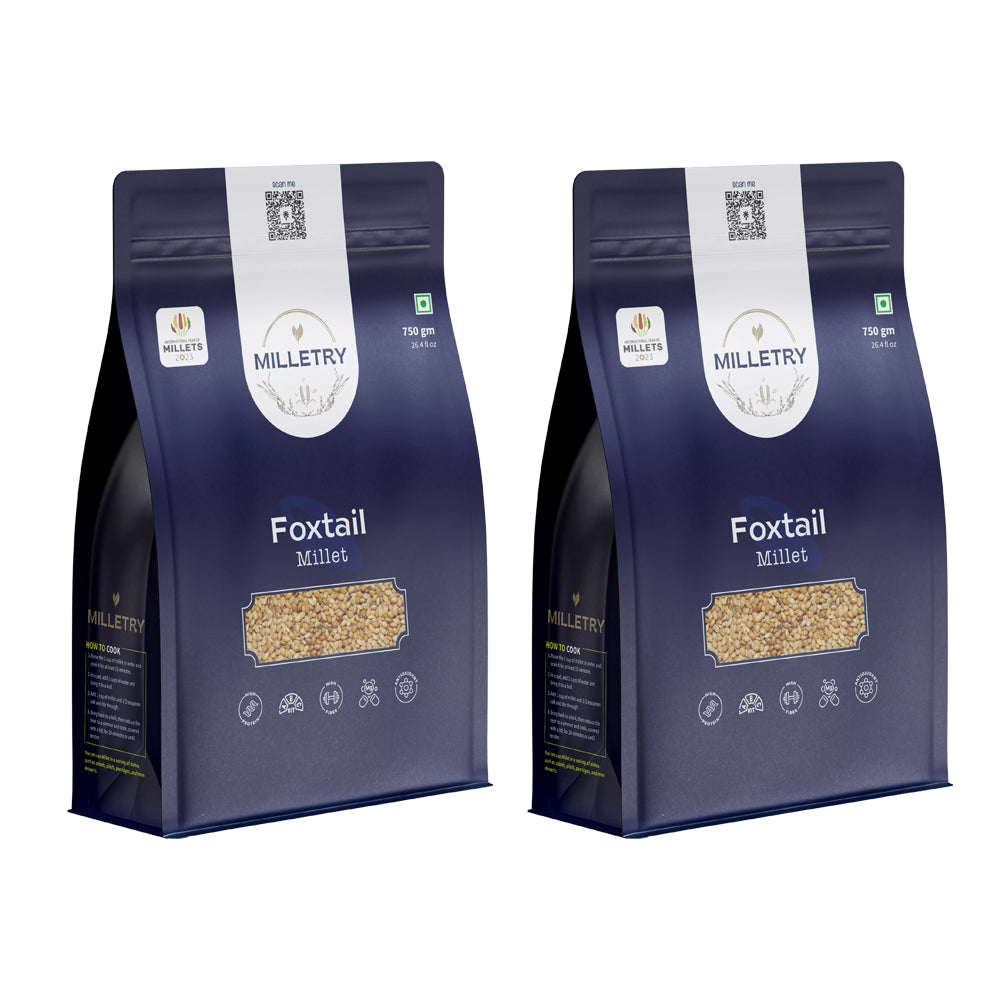 
                  
                    Milletry Foxtail Millet Protein-Packed, Guilt Free Superfood for Healthy Meals
                  
                