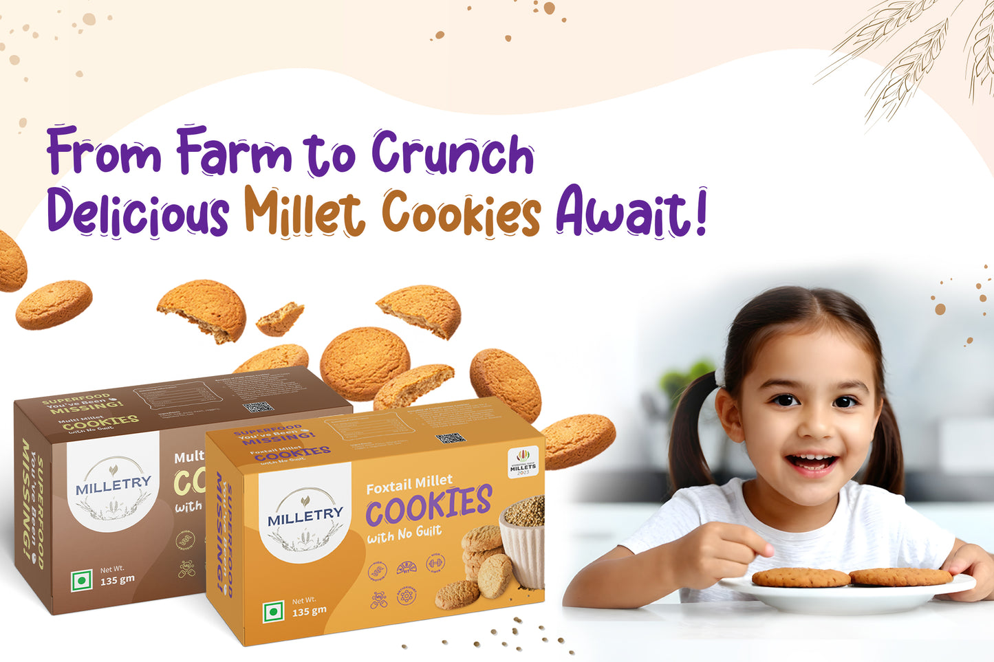 buy millet cookies | milletry