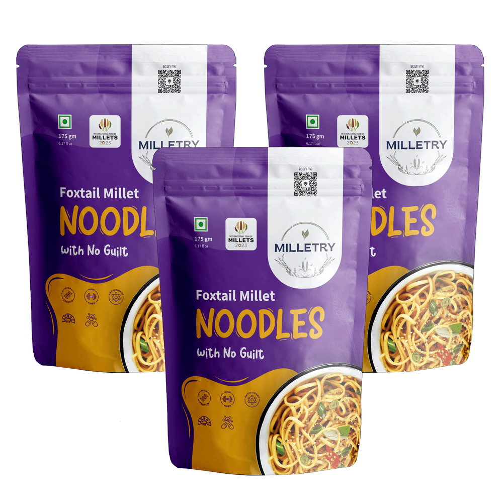 
                  
                    Foxtail Millet Noodles: High Protein, Fiber, & Vitamins, Healthy Spaghetti
                  
                